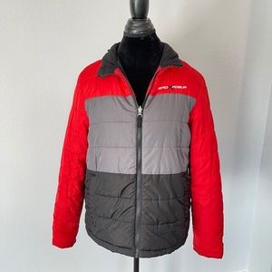ZeroExposur Boys XL 18/20 winter coat. RED, Black, Grey, Winter puffer coat.